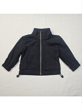 Little Bipsy Black Kids Zip-Up